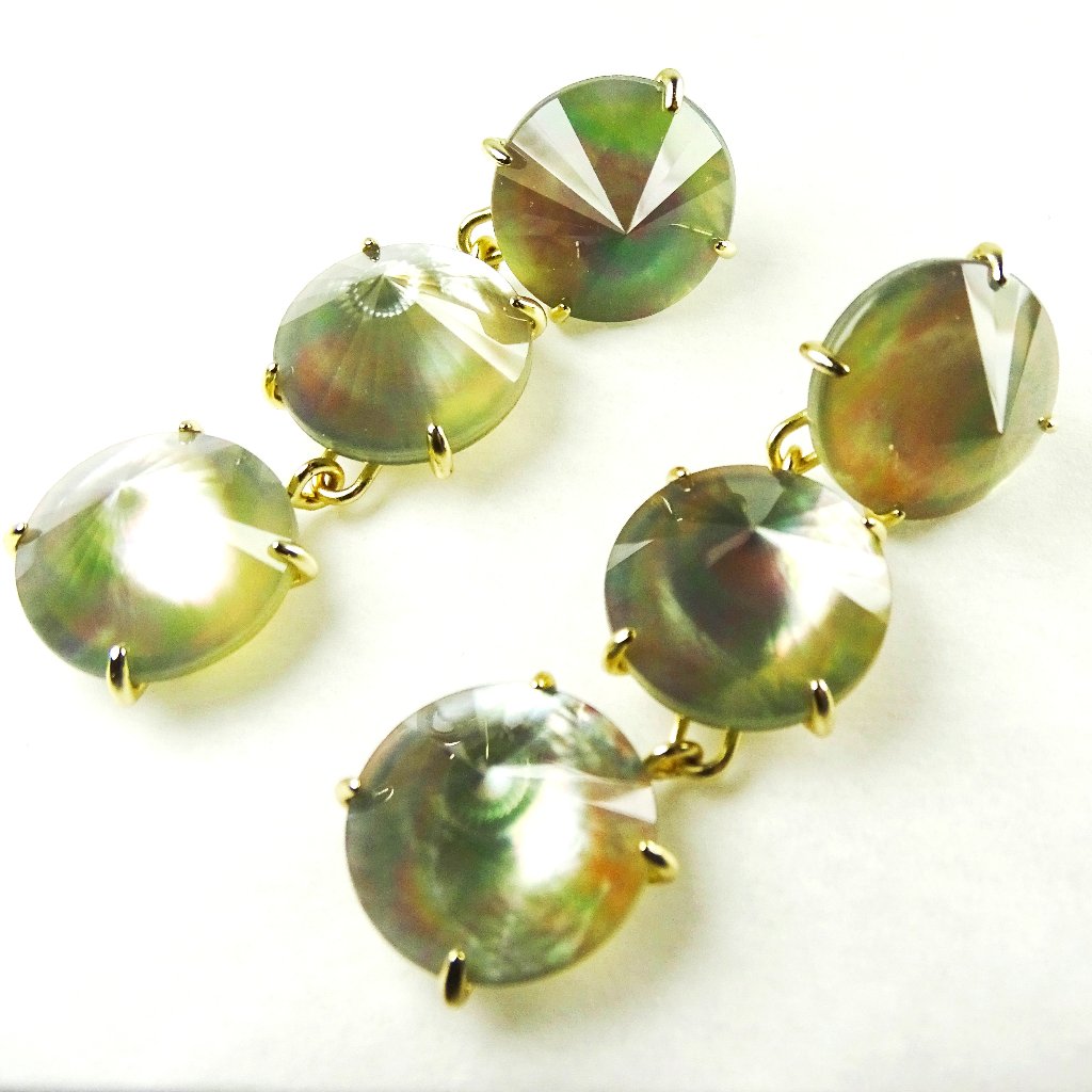 Kendra Scott Nwt Gold Plated Jolie Statement Earrings